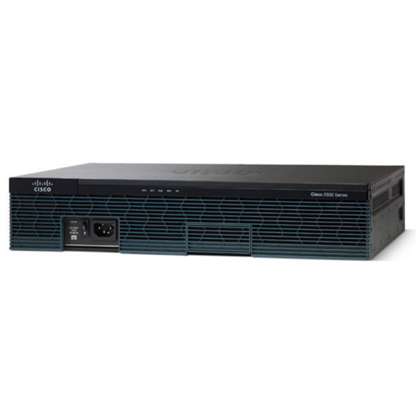 Cisco 2911 w/3 GE 4 EHWIC 2 DSP 1 SM 256MB CF 512MB DRAM IPB